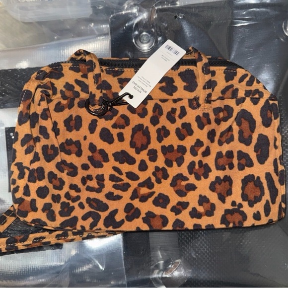 BAGGU Leopard Bowler Bag VIRAL NWT - Picture 11 of 11